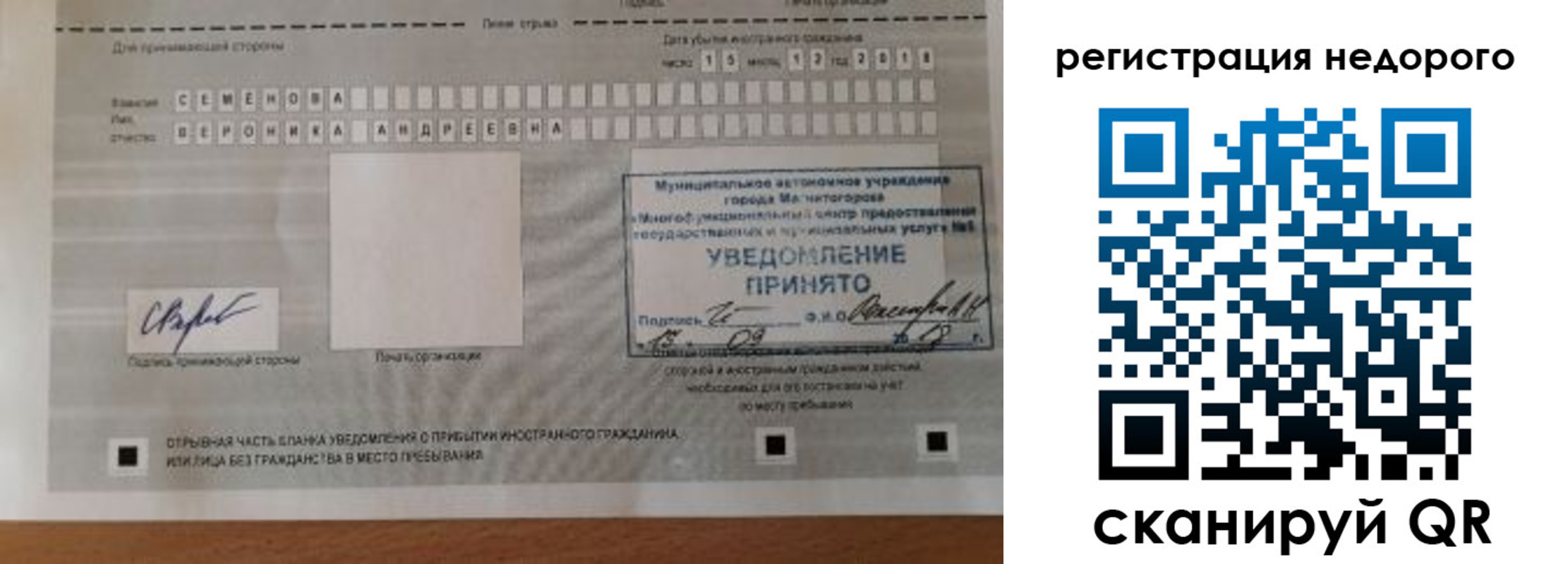 прописка гарантия в Ермолино